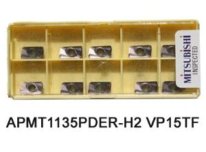 Inserts Milling Carbide APMT1135PDER-H2 VP15TF